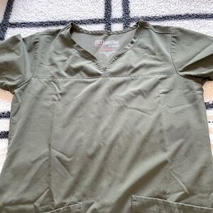 grey's Anatomy green scrub shirt